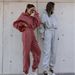 Women's Clothing autumn and winter women's clothing new casual sweatshirt jacket sports suit for women_desvips.com