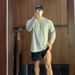 Autumn Long-sleeve Men's Casual Loose Base Shirt, Sweat-absorbing Running Training Top, Plus-size Fitness Clothing_desvips.com