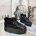 New Genuine Leather White Women, 8Cm Height Increasing Platform Shoes, Winter Fleece-Lined Thick-Soled Fur Shoes_desvips.com