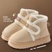 Snow Boots Women's Winter Wear 2025 New Thick-soled Warm, Piled, Thickened Wool Bag And Non-slip Cotton Slippers_desvips.com