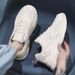 Men's Summer New Breathable Mesh Men's Sports Korean Version Versatile Small White Shoes, Thickness Running Casual Shoes_desvips.com