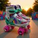 Children's Double Row Roller Skates For Students Four-Wheel Beginner Men's And Women's Skateboards And Scooters_desvips.com
