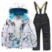 Children's Suit Boys And Girls Big Kids Northeast Snow Country Tour Ski Professional Full Set Cross-Border Foreign Trade_desvips.com