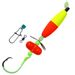 5pcs/bag Circle Hooks For Catfish Float Rig Santee Rig With Fishing Rattles Santee Rig For Peg Floats Catfish_desvips.com