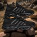 Unisex Men Sneaks Shoes Comfortable Breathable Couple Running Women Tennis Sports Shoe Size 37-47 Yellow Walking_desvips.com
