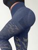 High Waist Seamless Peach Hip Yoga Pants For Women Hollow Striped Sports Leggings Breathable Sweat Absorbent Trousers All Season_desvips.com