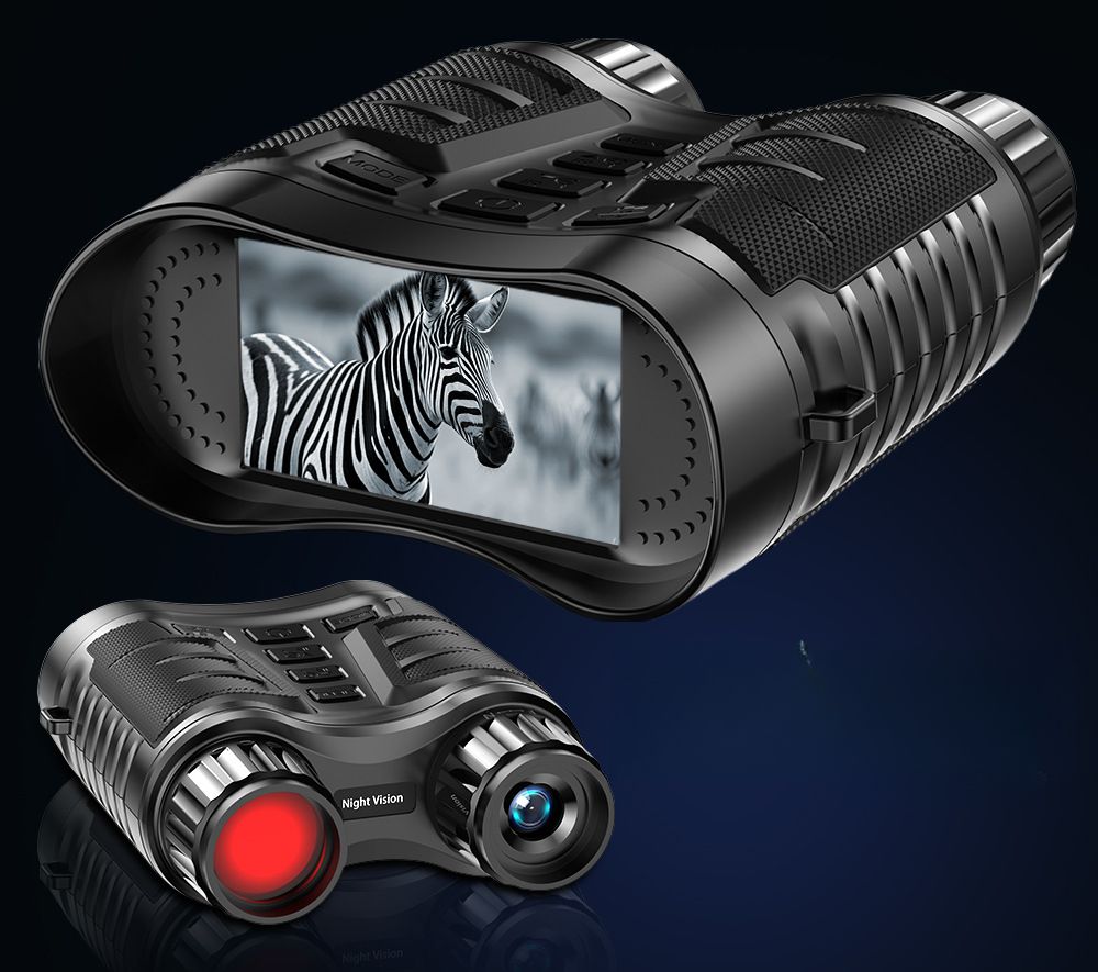 New Upgrade 3.2inch Screen Anti-Slip Silicone Handle Telescope 4K Infrared Night Vision Device_desvips.com