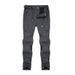 Men's Outdoor Softshell Pants Autumn Winter, Fleece-lined Thickened, Suitable For Hiking Skiing, Waterproof, Windproof,_desvips.com