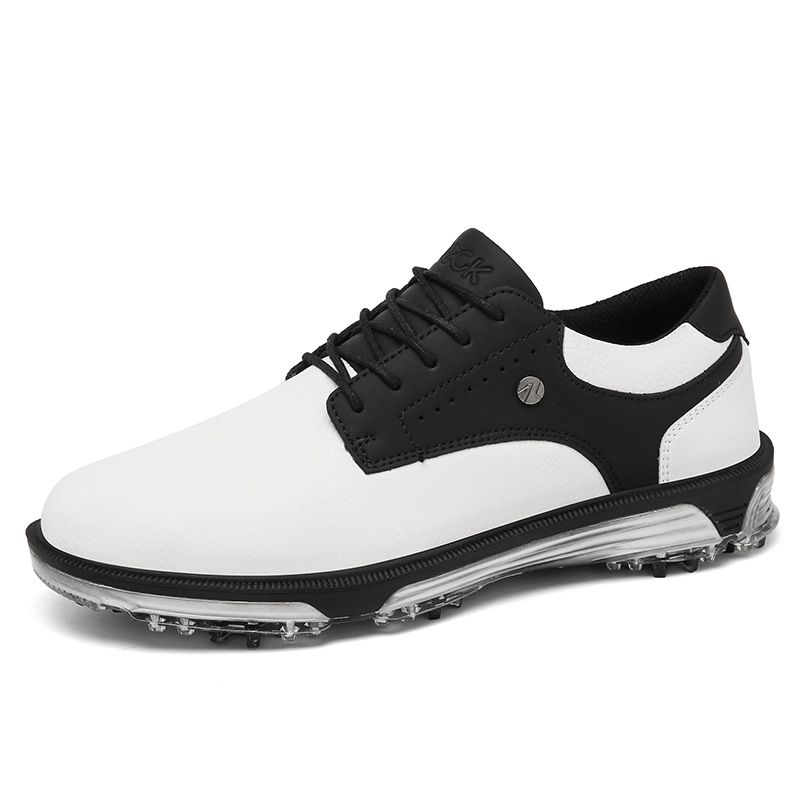 New men's large size low-top breathable non-slip waterproof golf shoes training shoes_desvips.com