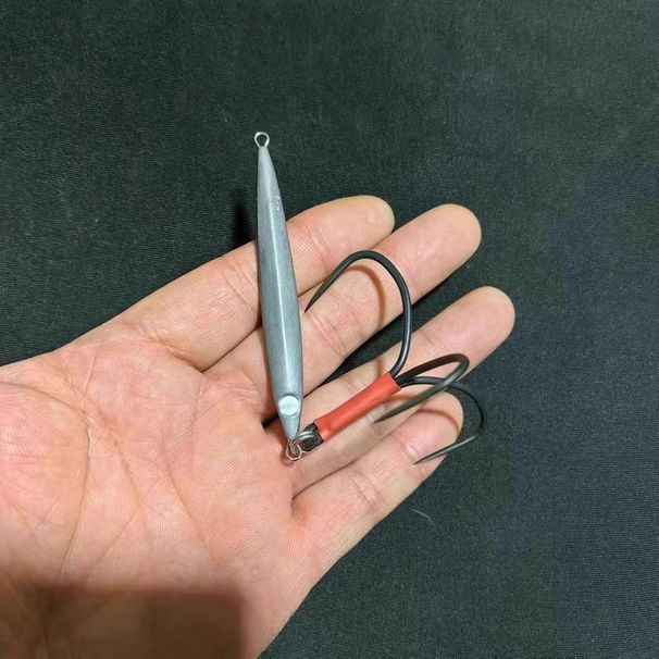 Blade Scale Casting Large Lure Fishing Gear Full Set Spear Hook Slim Long Iron Plate_desvips.com