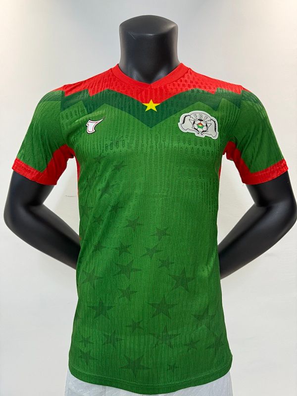 Burkina Faso Home Game Album Retro Player Outdoor Sports Quick Drying Set_desvips.com