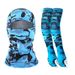 Cycling Face Mask Outdoor Chief Mask Tactical Flying Tiger Cap + Cycling Ice Silk Sunscreen Sleeve Combination_desvips.com
