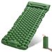 Outdoor Nylon TPU lengthened, widened and thickened inflatable foot mat automatic camping outdoor beach mat_desvips.com