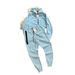 Spring Autumn New Sports Suit Men's Knitted Casual Hooded Cardigan 922 Jacket And 002 Sweatpants_desvips.com