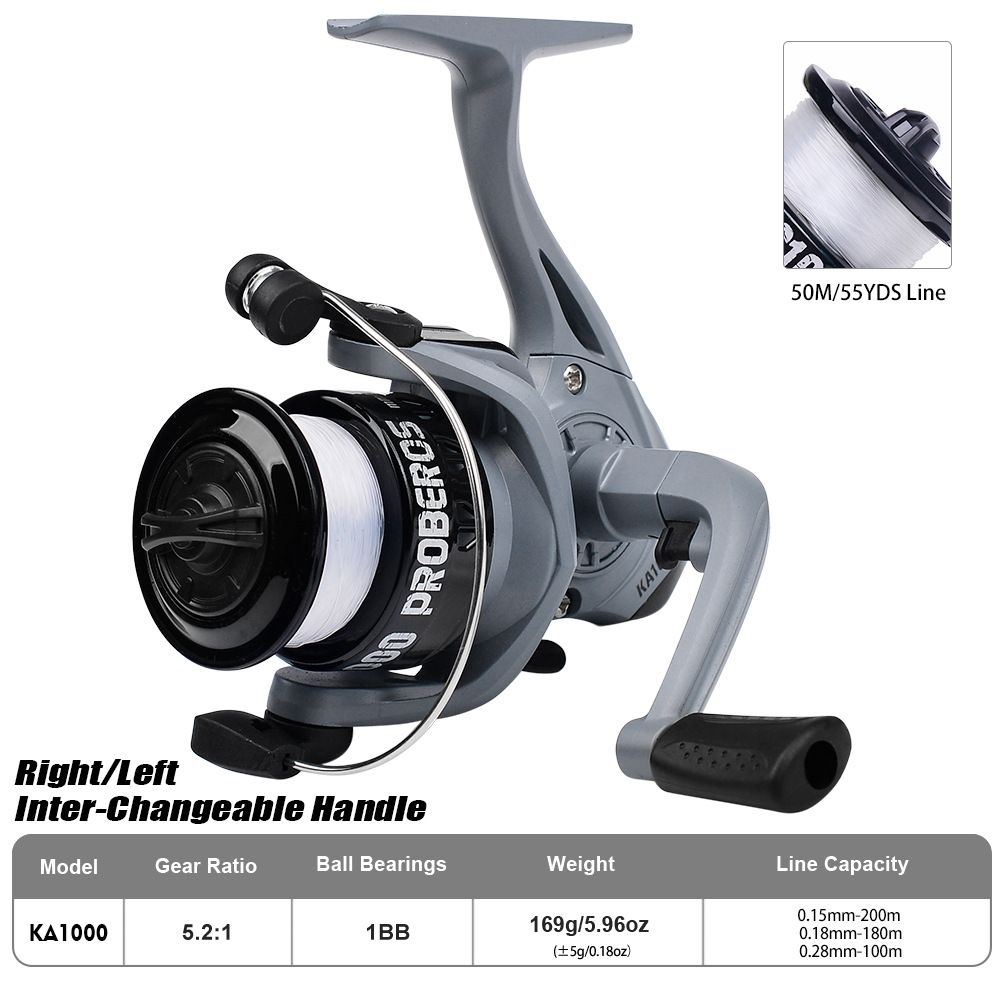 Beginner Set Sea Ultra-light Lure Spinning 1000 Series Small Line Reel Fishing Accessories_desvips.com