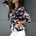 Women's Clothing fashion printed one button small suit _desvips.com