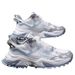 Men's Summer Thick-soled Casual Sports With Front Laces Fashionable Mesh Breathable Color Matching Shoes_desvips.com