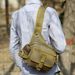 Outdoor Casual Single Shoulder Backpack Camouflage Small Canvas Sports Bag Tactical Unisex Nlon Wear-resistant_desvips.com