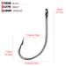 Sea High Carbon Steel Fishing Naked Brown Black Fly Hair Barbed Circle Single Hook_desvips.com