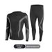 Autumn Winter Ski Quick-Dry Parent-Child Set Men Women Base Layer Tight Compression Clothing Cycling Outdoor Sports_desvips.com