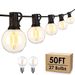 Mlambert 50-foot Outdoor LED String Lights With G40 Globe Bulbs, Dimmable Patio Lighting, Waterproof Hanging Design, Includes 27 Warm White Shatterpro_desvips.com