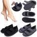 Diabetic Adjustable Hook & Loop Summer Walking Sandals Wide Swollen Shoes For Elderly Swelling Sensitive Feet_desvips.com