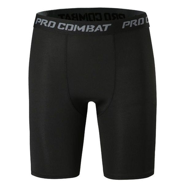 Men's Sports Compression Pants Running Training Fitness Clothing Basketball Breathable Seven-point High Elastic_desvips.com