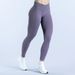 Latest Vision Nylon Front V Neck Yoga Fitness Sports Cropped Trousers For Women_desvips.com