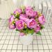 Nordic Flowers Ins Style Living Shoe TV Cabinet Dining Decoration Coffee Table Bouquet Room Artificial Flower Ornament_desvips.com