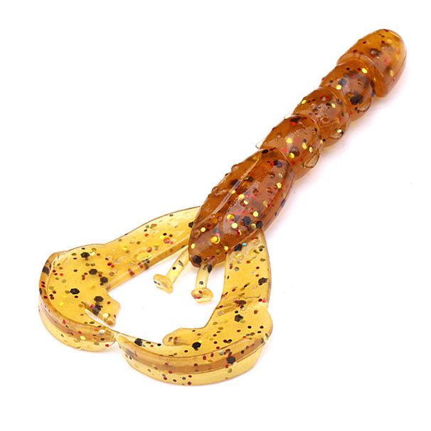 15pcs/bag 40mm 60mm Floating Crazy Shrimp Fishing Lures Craws Soft Silicone Bait TPE Wobbler Bass Perch Artifical Plastic Tackle_desvips.com