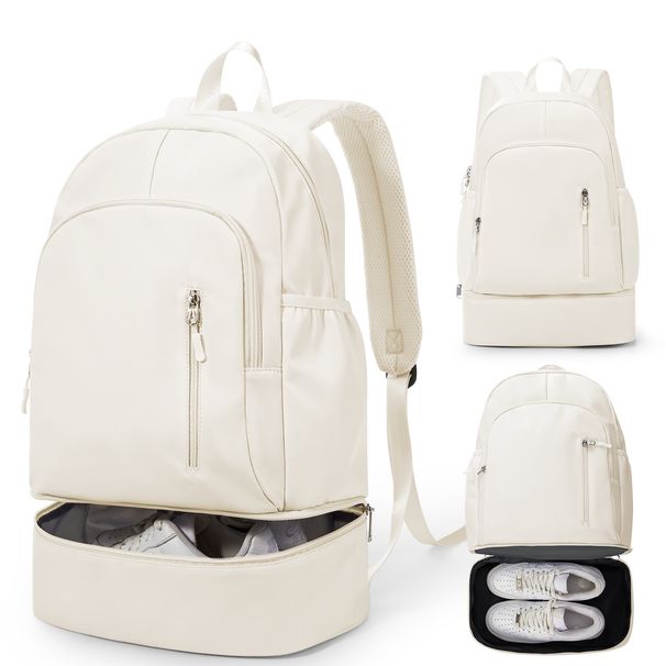 Sports Women Men Gym With Shoe Compartment Foldable Travel Backpack Waterproof Sport Bag For Swimming Yoga_desvips.com