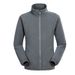 Outdoor Jacket Men's Autumn Winter Warm Polar Fleece Sweatshirt Sports Casual Coat_desvips.com