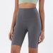 SOISOU Nylon Women's Gym Yoga Cycling Shorts High Waist Elastic Breathable No T Line Fitness Womens Clothing 24 Colors_desvips.com