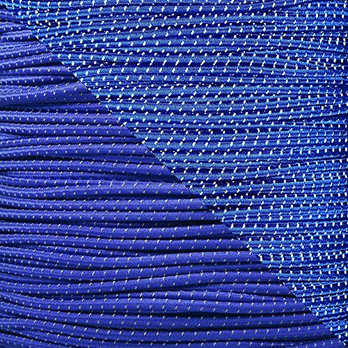 Reflective Shock Cord 1/8 Inch Diameter Elastic Bungee Cord Made In The USA_desvips.com