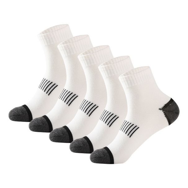 20Pairs High Quality Men's Cotton Socks Set Casual Breathable Sports Winter Black Large Size 38-45_desvips.com
