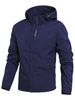 Chubasquero Impermeable Exteriores Hombre, Abrigo Ligero Para Ciclismo Con Capucha, Ropa De Calle, Chaqueta A Prueba D_desvips.com