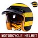 Electric Motorcycle All Season Safety Helmet, Men's And Women's American Style Cruiser Pedal Riding Safety Helmet_desvips.com