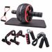 Abdominal Wheel 7 Piece Set Home Indoor Equipment Skipping Push Up Stand AB Wheel Fitness Combination Set_desvips.com