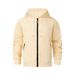 New Men's Casual Cardigan Sweatshirt Autumn Winter Zipper Hooded Jacket Hot Selling_desvips.com