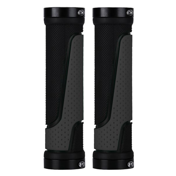 Kaou 2Pcs/Set Bike Handle Grips Anti-slip Easy To Install Lightweight Shock-absorption Road Bike Handlebar Cover For Mountain Bike_desvips.com