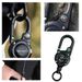 Rope Reracable Pull Reel Seel Wire Carabiner Key Chains Buckle Holder Oudoor Spory Keychain Muliple Tool_desvips.com