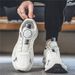 Summer Casual Men, New Fashionable Versatile Breathable Mesh Rotating Buckle Running Shoes Suitable For Outdoor Sports_desvips.com