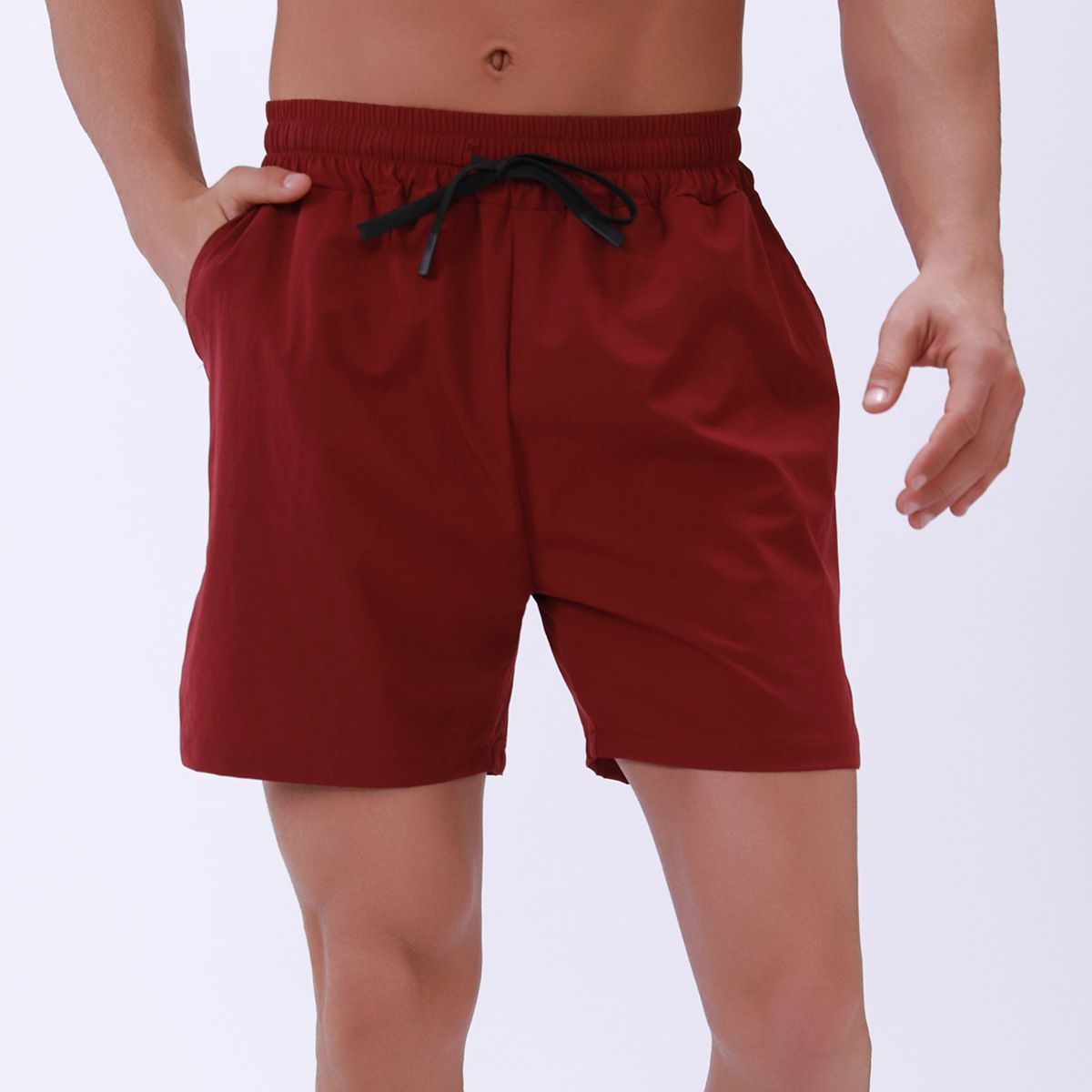 Men's Quick-Dry Workout Shorts - Lightweight Athletic Running Shorts For Gym & Training (Breathable Mesh Lining Stretch Fabric Multiple Colors)_desvips.com