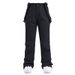 New Ski Pants Women, Snowboard Snowboard, Windproof Waterproof, Detachable Elastic Waist, Thickened And Warm Cotton_desvips.com