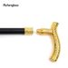 Golden Flower Wheatear Pattern Luxury Fashion Walking Stick For Party Decorative Cane Elegant Crosier Knob Walking Stick 93cm_desvips.com