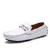 New leather men's doudou shoes Breathable casual driving shoes_desvips.com