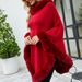 Women's Clothing 2023 autumn and winter new women's clothing shawl tassel cape fur collar pullover sweater women_desvips.com