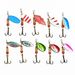 Fishing Tools 30 Plastic Fish Composite Rotating Sequins Set Mixed Lure Minnow Climbing Pencil Insect Bait_desvips.com