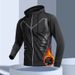 Running Jacket Men's Winter New Windproof Sun Protection Training Sportswear With Plush Insulation And Waterproof_desvips.com