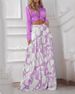 Women's clothing new printed casual suit lapel sexy strap shirt high waist wide leg pants two piece suit_desvips.com